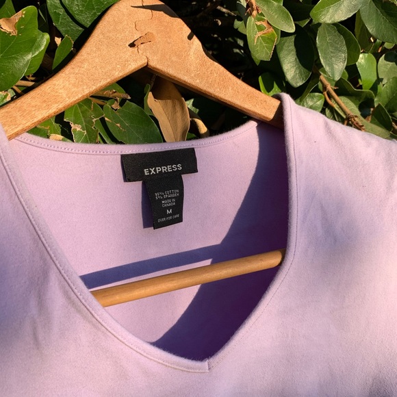 90s style lavender top! - Picture 2 of 4